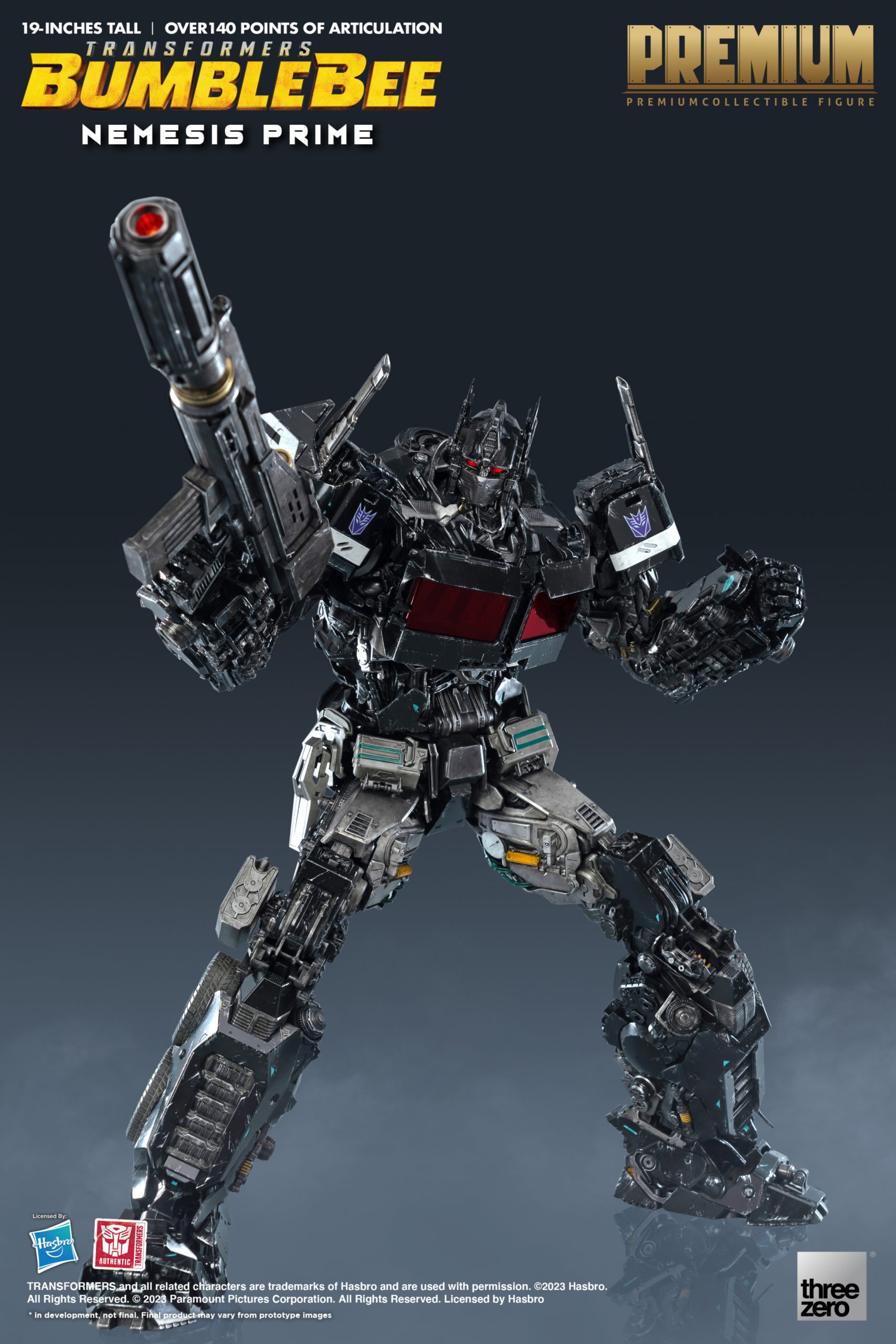 threezero TF6 Nemesis Prime Premium Collectible Official Images